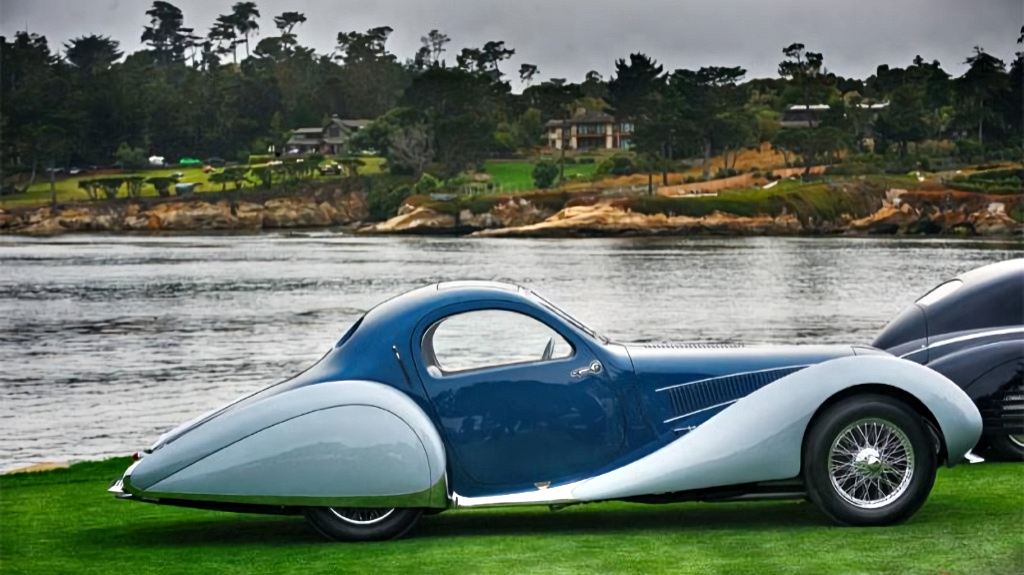 Click to Enlarge-Esc to Close myimgs/ArtDecoCars1937-60/1937 Talbot-Lago T150C model teardrop body. 14 of these cars were created.jpg
